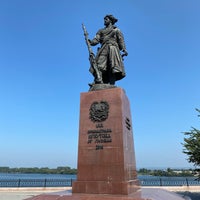 Photo taken at Памятник основателям Иркутска (Яков Похабов) by Alexander S. on 8/5/2020