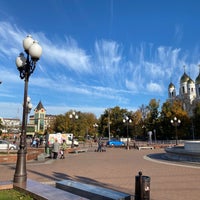 Photo taken at Площадь Победы by Alexander S. on 10/9/2021