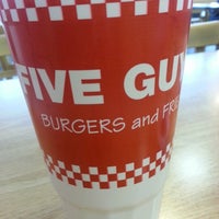 Photo taken at Five Guys by Shamese S. on 9/29/2012