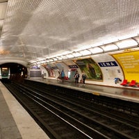 Photo taken at Métro Iéna [9] by Mike on 7/1/2019