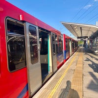 Photo taken at Prince Regent DLR Station by Mike on 5/13/2019