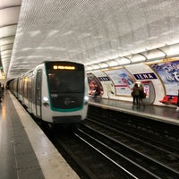Photo taken at Métro Iéna [9] by Mike on 11/7/2016