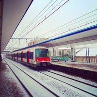 Photo taken at RER Arcueil – Cachan [B] by Mike on 1/27/2013