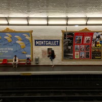 Photo taken at Métro Montgallet [8] by Mike on 5/6/2016