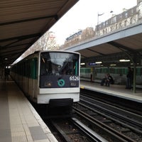 Photo taken at Métro Saint-Jacques [6] by Mike on 12/9/2012