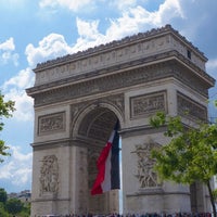 Photo taken at Arc de Triomphe by Mike on 7/15/2014