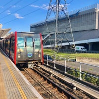 Photo taken at Prince Regent DLR Station by Mike on 5/13/2019
