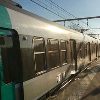 Photo taken at RER Arcueil – Cachan [B] by Mike on 12/28/2015