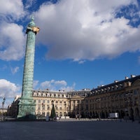 Photo taken at Place Vendôme by Mike on 11/10/2013