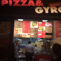 Photo taken at Pizza-Gyros Pigy by Christiana Y. on 6/10/2014
