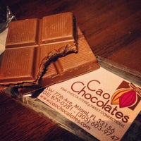 Photo taken at Cao Chocolates by Fatgirl H. on 4/30/2013