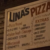 Photo taken at Lina&amp;#39;s Pizza by Alex G. on 1/5/2017