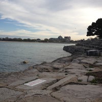 Photo taken at Promontory Point Park by Alex G. on 5/6/2013