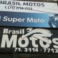 Photo taken at Brasil Motos by Rafael S. on 10/24/2012