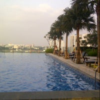 Photo taken at Gandaria Heights Swimming Pool by Nicky N. on 10/13/2012
