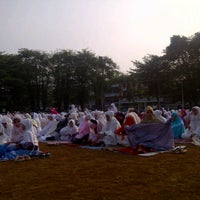Photo taken at Lapangan Sepakbola PSPT by Zachra S. on 10/26/2012
