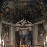 Photo taken at Basilica di Ss. Vitale e Compagni Martiri in Fovea by Chiara A. on 1/15/2021