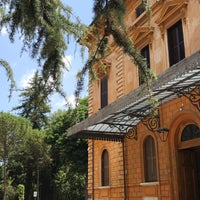 Photo taken at Villa Mirafiori by Chiara A. on 6/14/2021