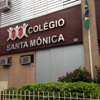 Photo taken at Colégio Santa Mônica by BettoMassa on 5/18/2014