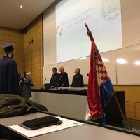 Photo taken at Građevinski fakultet by Barbara G. on 11/28/2016