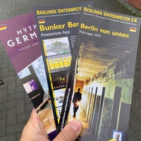 Photo taken at Berliner Unterwelten e.V. by Alfred B. on 11/9/2019
