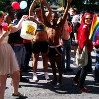 Photo taken at 2013 Atlanta Pride Parade by Rodney G. on 10/13/2013