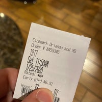 Photo taken at Cinemark Orlando and XD by Mark C. on 1/25/2020