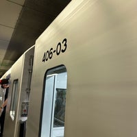 Photo taken at Chuo Line Bentenchō Station (C13) by み　な　た　か　@  大　阪　港　鷹　党 on 8/9/2023