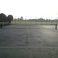 Photo taken at Merton Park Tennis Courts by Richard M. on 10/14/2012