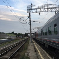Photo taken at Ж/д станция Сарепта by Roman B. on 8/14/2021
