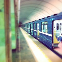 Photo taken at metro Admiralteyskaya by Иван С. on 4/30/2013