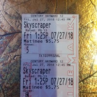 Photo taken at Cinemark Century at Hayward by Jonathan Hernan C. on 7/27/2018