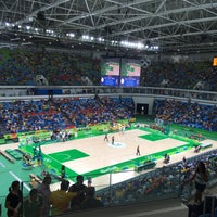 Photo taken at Carioca Arena 1 by T. A. on 8/6/2016