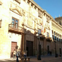 Photo taken at Palacio de los Condes de Gomara by Alonso C. on 12/23/2015
