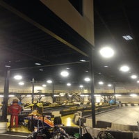 Photo taken at SiK Speedway indoor Karting by Tyler R. on 10/26/2016