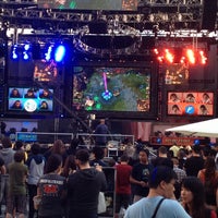 Photo taken at League of Legends Season Two World Playoffs at LA Live by R W. on 10/6/2012