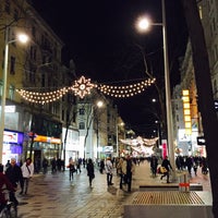 Photo taken at Mariahilfer Straße by CaliGirl S. on 12/18/2014