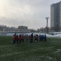 Photo taken at Стадион «Волга» by Sergey K. on 1/13/2019