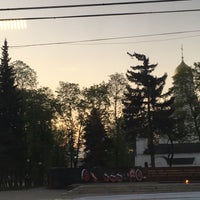 Photo taken at Площадь Победы by Dmitry G. on 5/23/2017