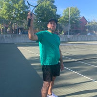 Photo taken at Ballard HS Tennis Courts by Bebe B. on 7/7/2021