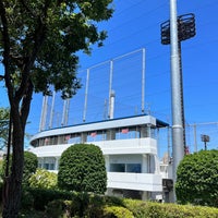 Photo taken at Edogawa City Baseball Stadium by Jasper on 7/16/2023