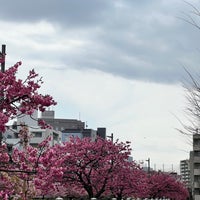 Photo taken at 大横橋 by Jasper on 3/5/2023