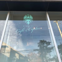 Photo taken at BIANCHI CAFÉ &amp;amp; CYCLES TOKYO by Jasper on 12/1/2018