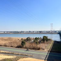 Photo taken at 船堀橋 by Jasper on 2/18/2023