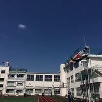 Photo taken at Shiinamachi Elementary School by Norio S. on 4/26/2015