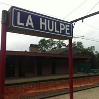 Photo taken at Gare de La Hulpe by Edoardo C. on 9/14/2012