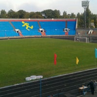 Photo taken at Стадион «Динамо» by Igor R. on 9/14/2012