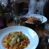 Photo taken at Radicchio Pasta and Risotto Co. by Kimberly E. on 6/13/2013
