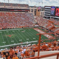 Photo taken at Darrell K Royal-Texas Memorial Stadium by Michael K. on 10/15/2022