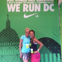 Photo taken at Nike Women&amp;#39;s DC Half Marathon 2013 by Gia A. on 4/28/2013